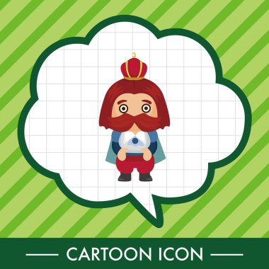 Royal Tema öğeleri Kral