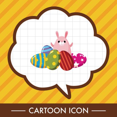 Paskalya tavşanı Tema öğesinin