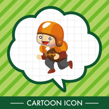 Futbol oyuncu Tema öğeleri