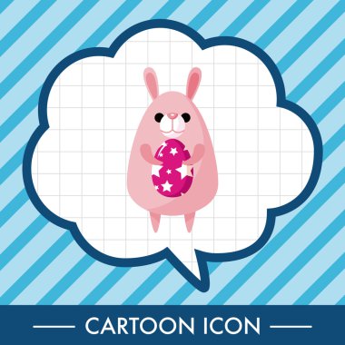 Paskalya tavşanı Tema öğesinin