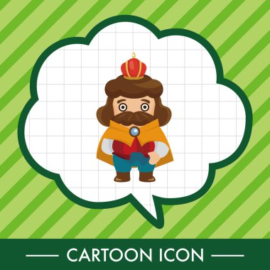 Royal Tema öğeleri Kral