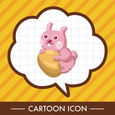 Paskalya tavşanı Tema öğesinin