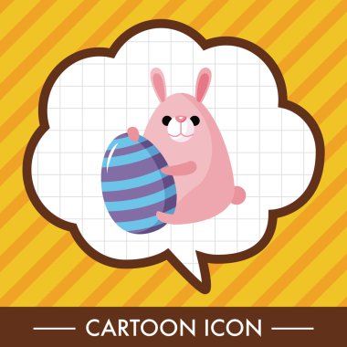 Paskalya tavşanı Tema öğesinin