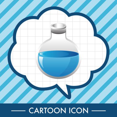 Test tüpleri ve kadehler Tema öğeleri