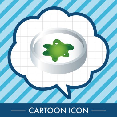 Laboratuvar çanak Tema öğeleri