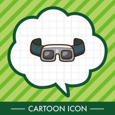 Laboratuvar gözlüğü Tema öğeleri 