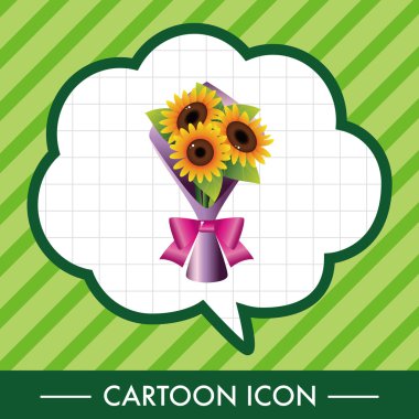 çiçek buketi Tema öğeleri