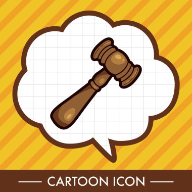 Yargıç çekiç Tema öğeleri