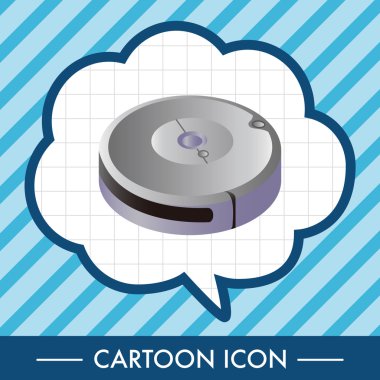 Ev aletleri Tema elektrikli süpürge öğeleri