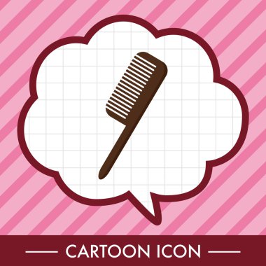 Saç ürünleri Tema tarak öğeleri