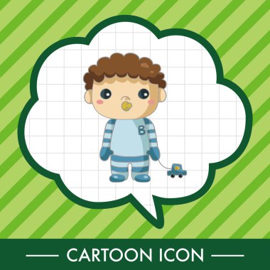 kişi karakter bebek Tema öğeleri