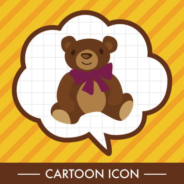 hediye Tema düz simgesi öğeleri