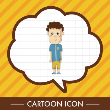 Aile çocuk karakter Tema öğeleri