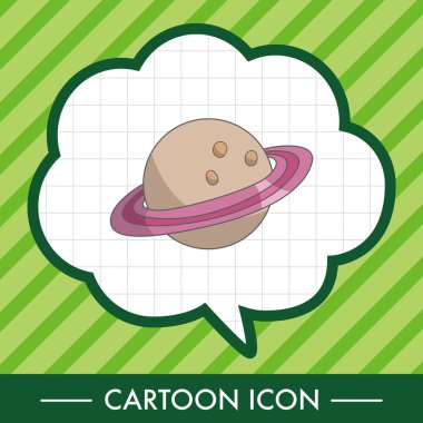 Uzay ufo Tema öğeleri