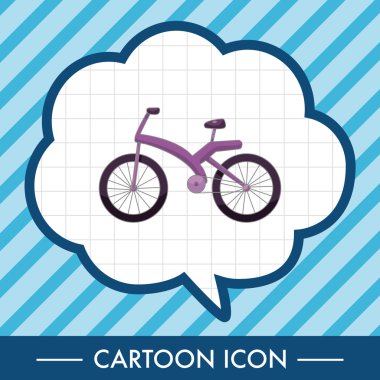 ulaşım Bisiklet Tema öğeleri