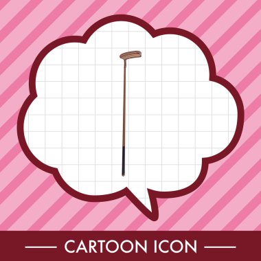 Golf ekipman Tema öğeleri