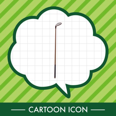 Golf ekipman Tema öğeleri