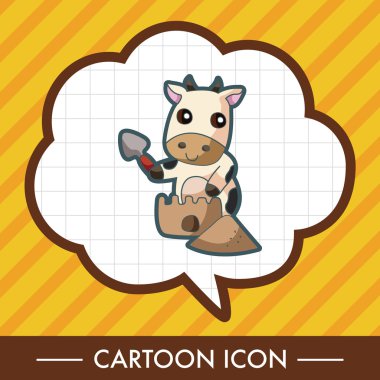 hayvan yaz çizgi film Tema öğeleri