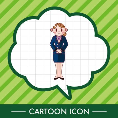 Uçuş görevlileri Tema öğeleri