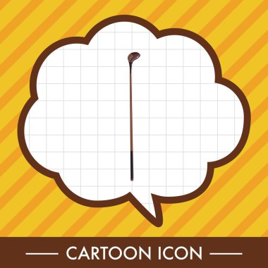 Golf ekipman Tema öğeleri