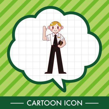 Uçuş Kaptan Tema öğeleri