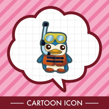 hayvan yaz çizgi film Tema öğeleri