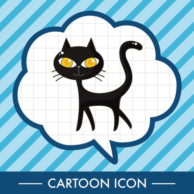 kötü kedi Tema öğeleri