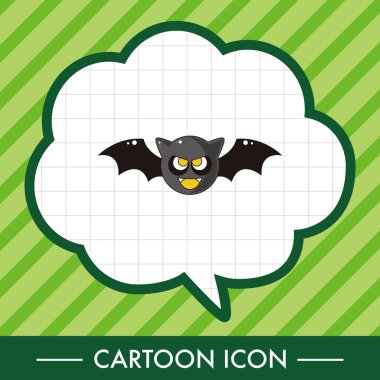 Cadılar Bayramı yarasa Tema öğeleri