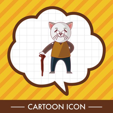 macska rajzfilm téma elemek