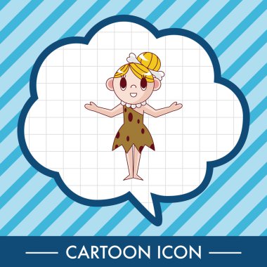 mağara adamı Tema öğeleri