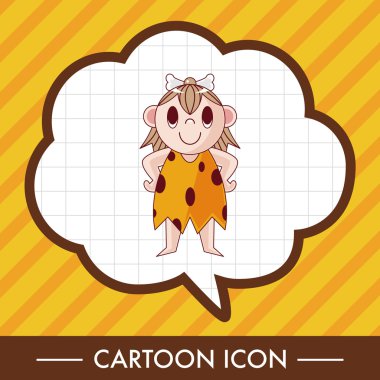 mağara adamı Tema öğeleri