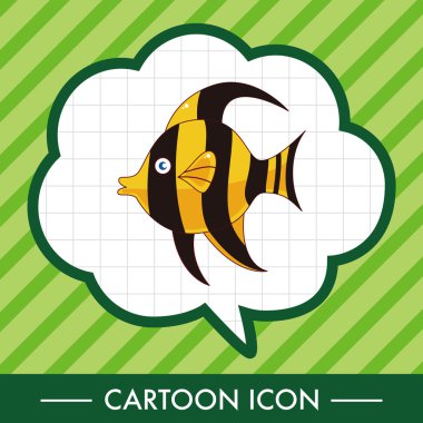 çizgi film Tema öğeleri balık