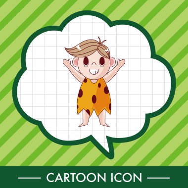 mağara adamı Tema öğeleri