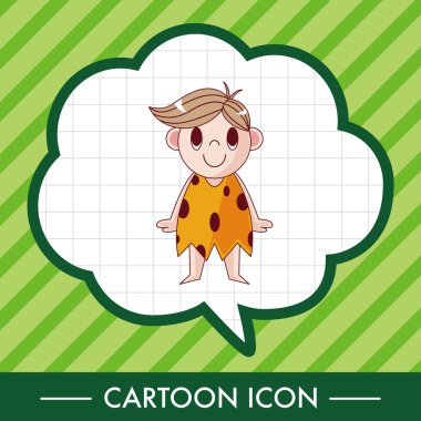 mağara adamı Tema öğeleri