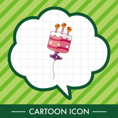 doğum günü balon Tema öğeleri