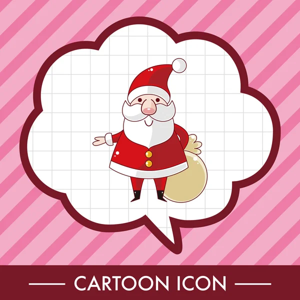 Santa claus theme elements — Stock Vector