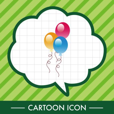 doğum günü balon Tema öğeleri