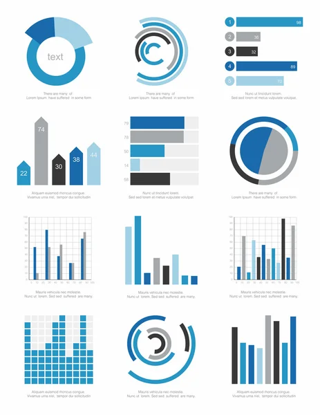 Elemente der Infografik — Stockvektor