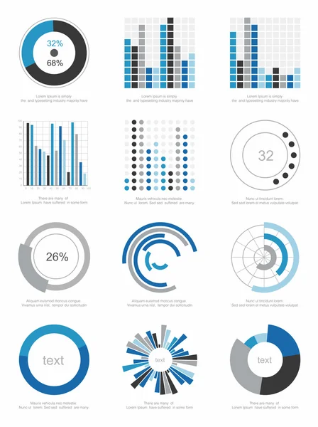 Éléments d'infographie — Image vectorielle