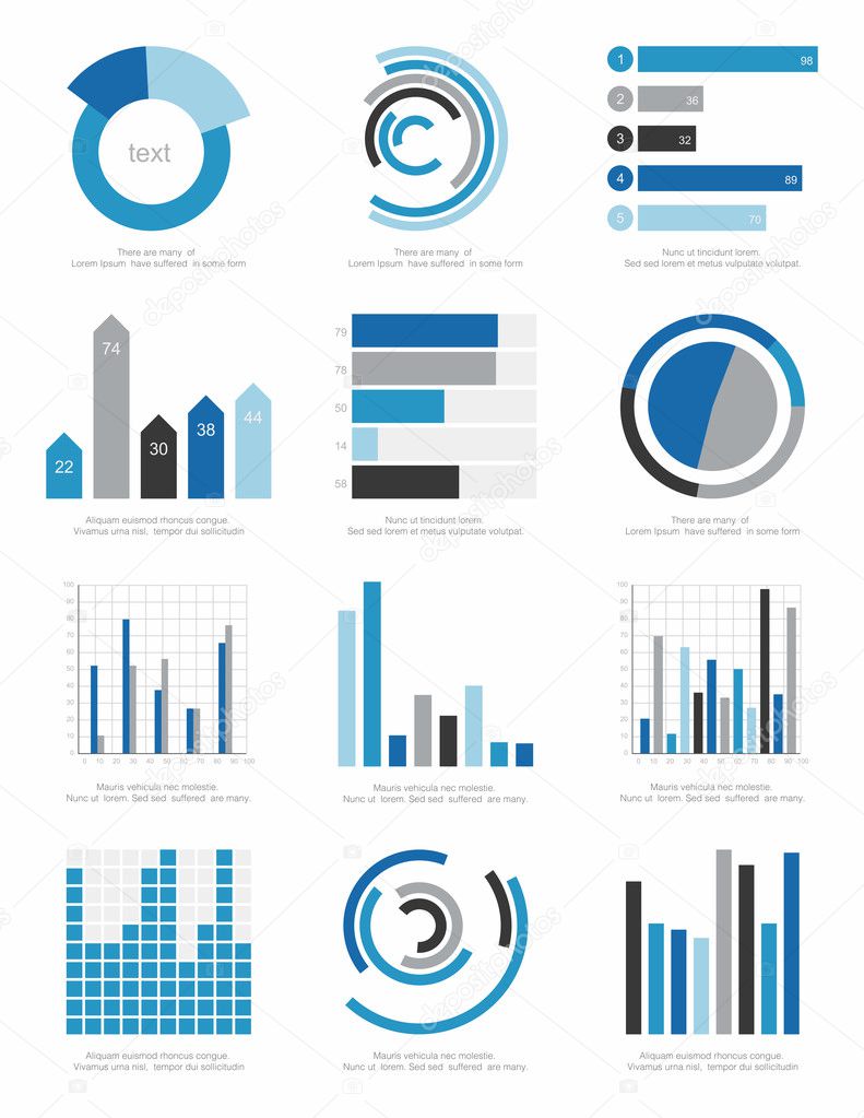 Infographics elements