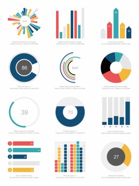 infographics öğeleri kümesi