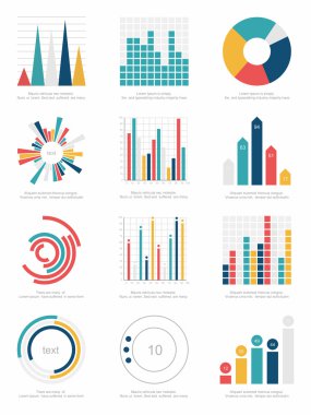 infographics öğeleri kümesi
