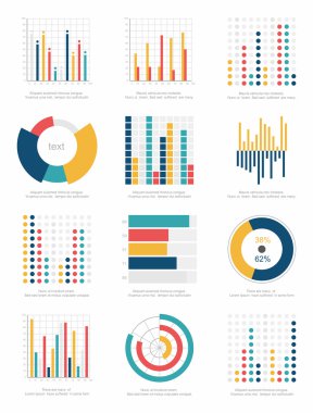 infographics öğeleri kümesi