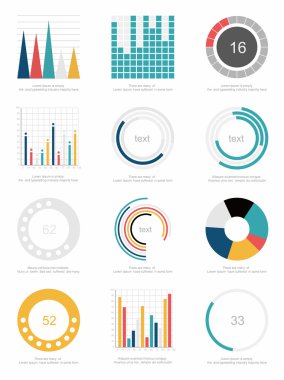 infographics öğeleri kümesi
