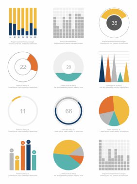 infographics öğeleri kümesi