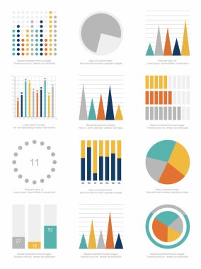 infographics öğeleri kümesi
