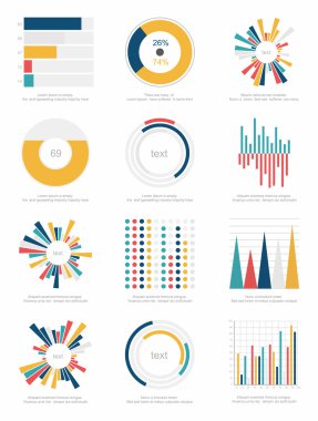 infographics öğeleri kümesi