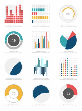infographics öğeleri kümesi