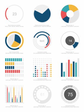 infographics öğeleri kümesi