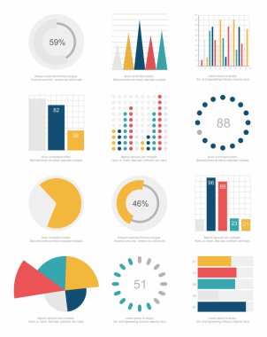 infographics öğeleri kümesi